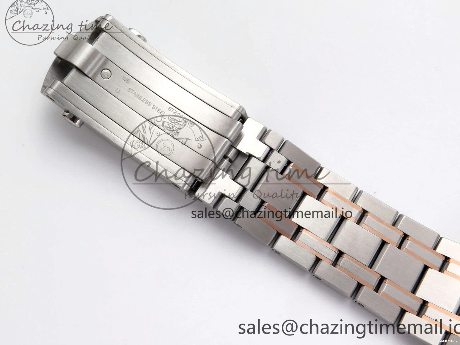 0507 Seamaster 300m Chrono SS YG OMF 1:1 Best Edition Blue Dial on SS YG Bracelet A Popular 7685
